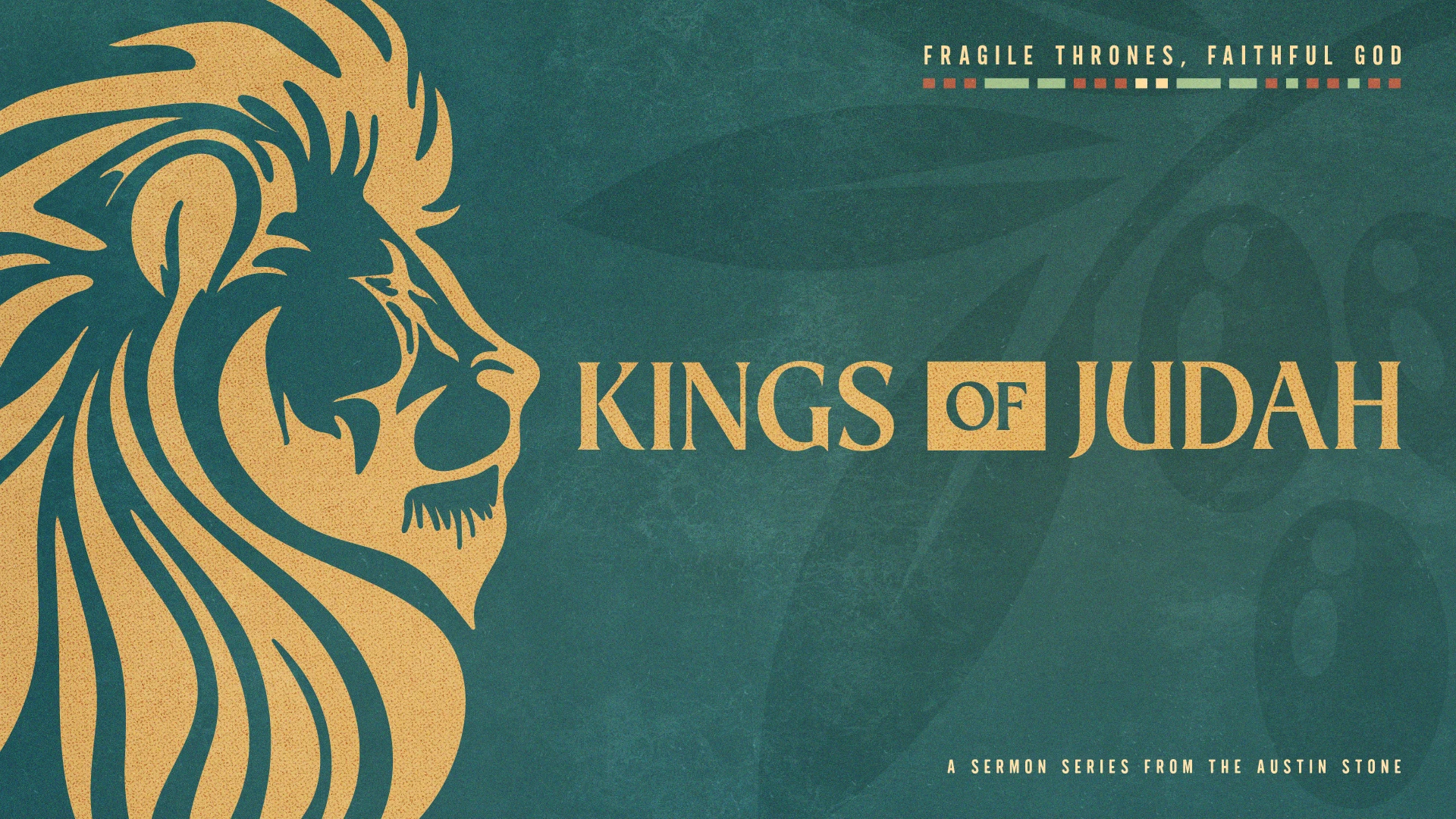 Kings of Judah sermon series